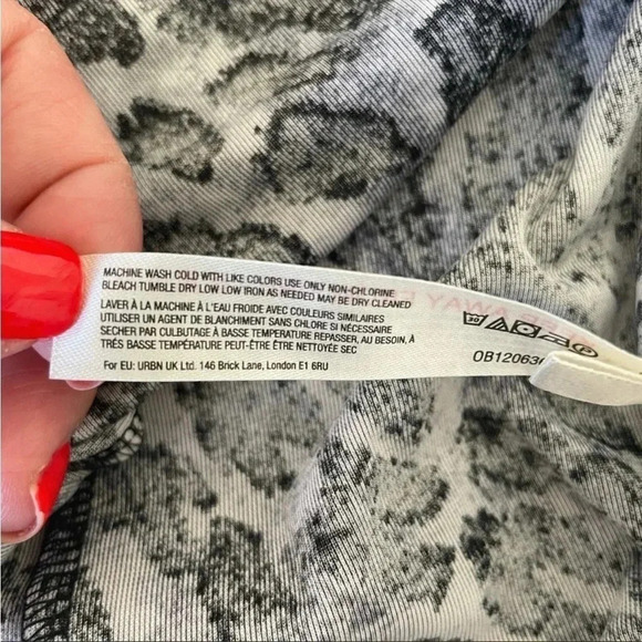 Free People Virgo Moon velvet animal print mini dress - Picture 9 of 11